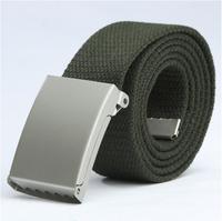Męskie pasy moda nowe spodnie Unisex paski pasek płócienny oddychający Outdoor Tactical dla dżinsów regulowany pasek 140cm 4
